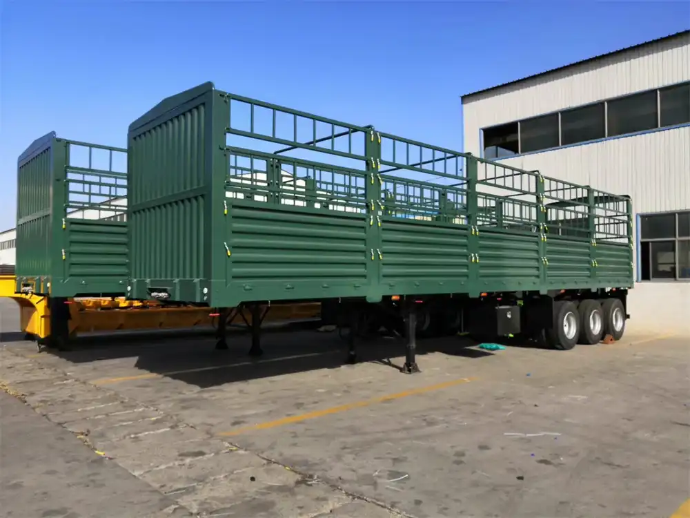 40FT Container Fence Cargo Semi Trailer