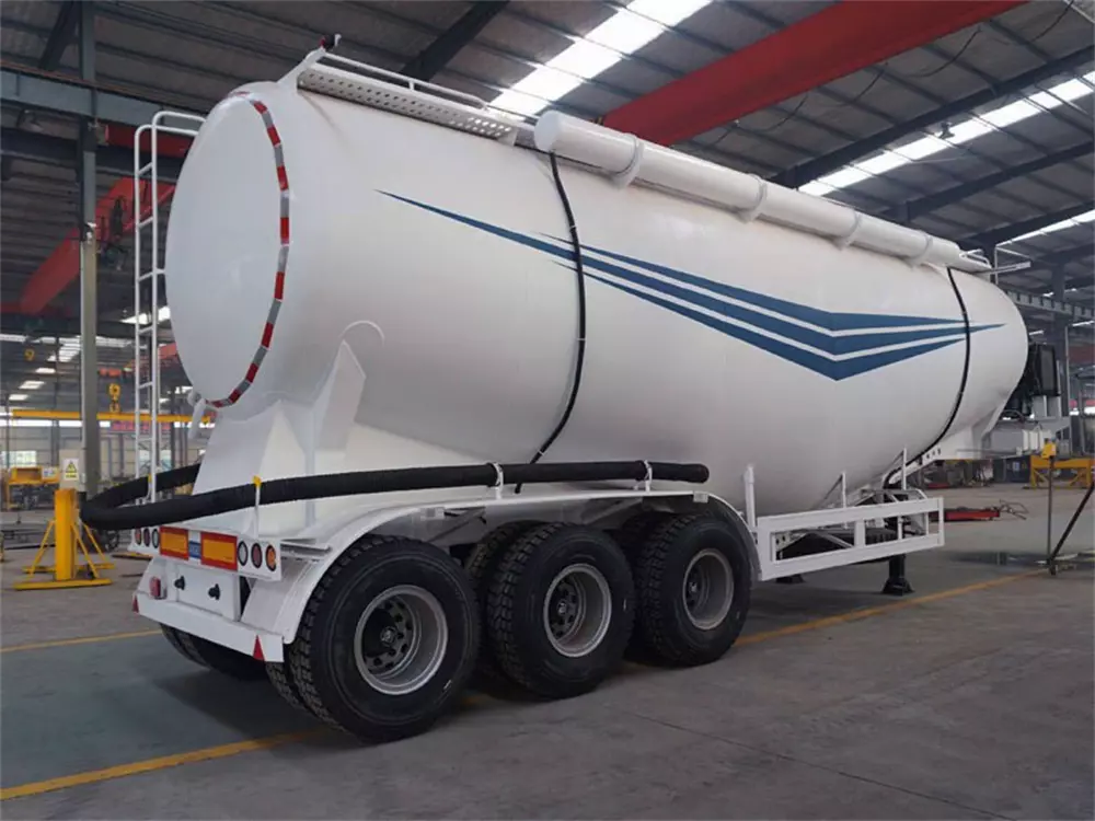 Triaxle 40Cubic Meters Cement Tanker Trailer