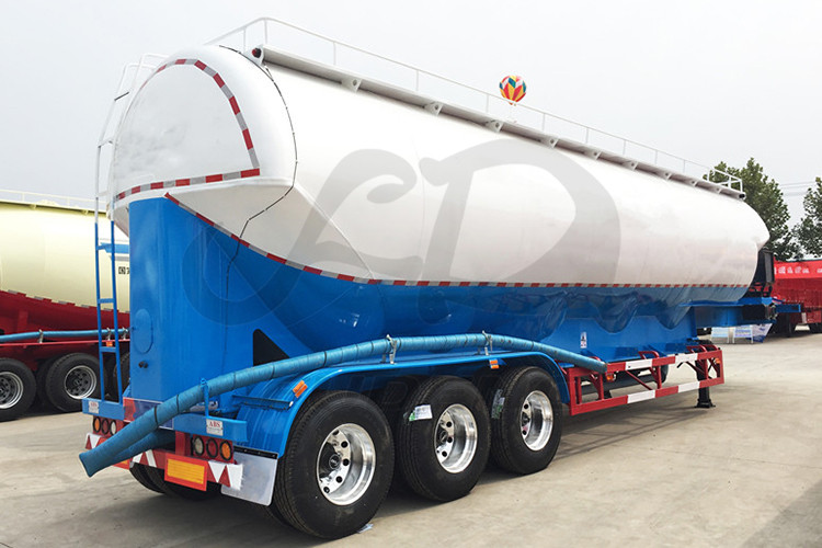 Grain flour dry powder tank semi trailer