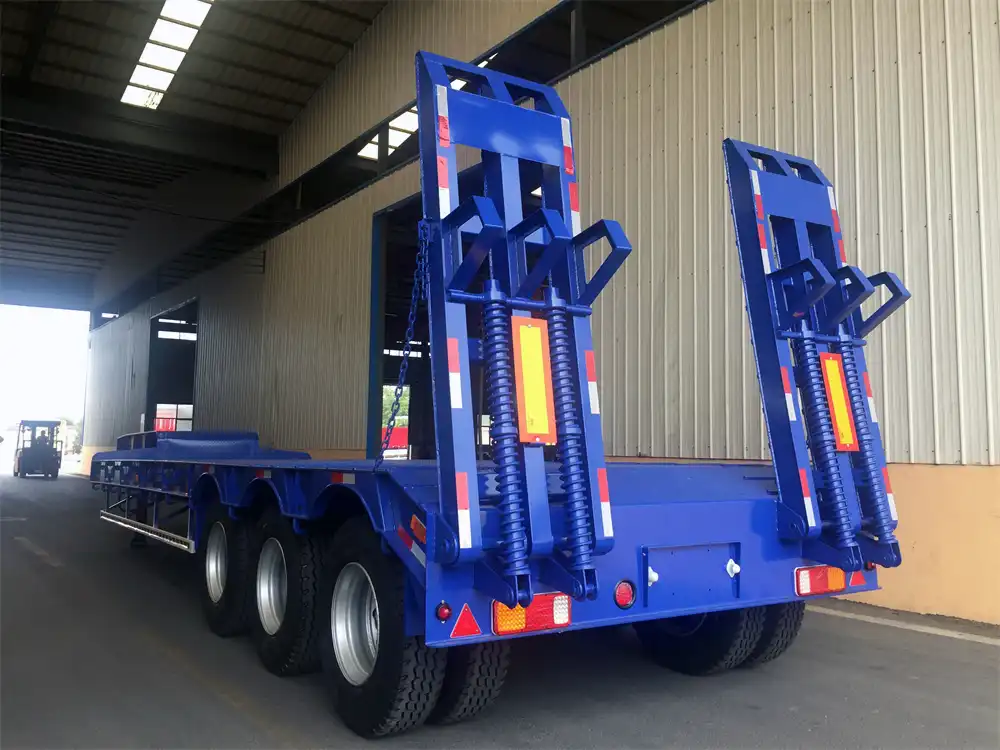 3 Axle Low Bed Trailer for Sale