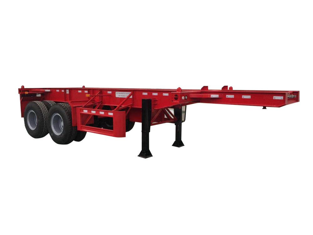 2axle chassis trailer