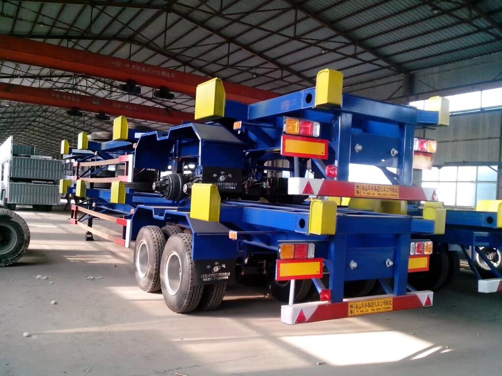 2axle chassis trailer(7)
