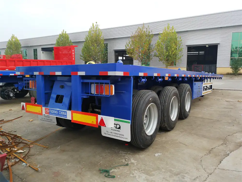 Fudeng 40ft container semi-trailer (7)